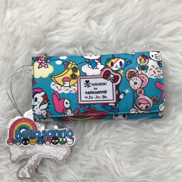 JuJuBe x tokidoki for Hello Sanrio Trifold Wallet - Picture 3 of 7